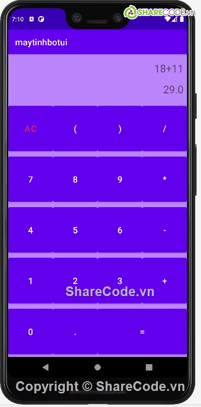 code máy tính calculator,code ứng dụng calculator,máy tính bỏ túi,source calculator,source máy tính bỏ túi android